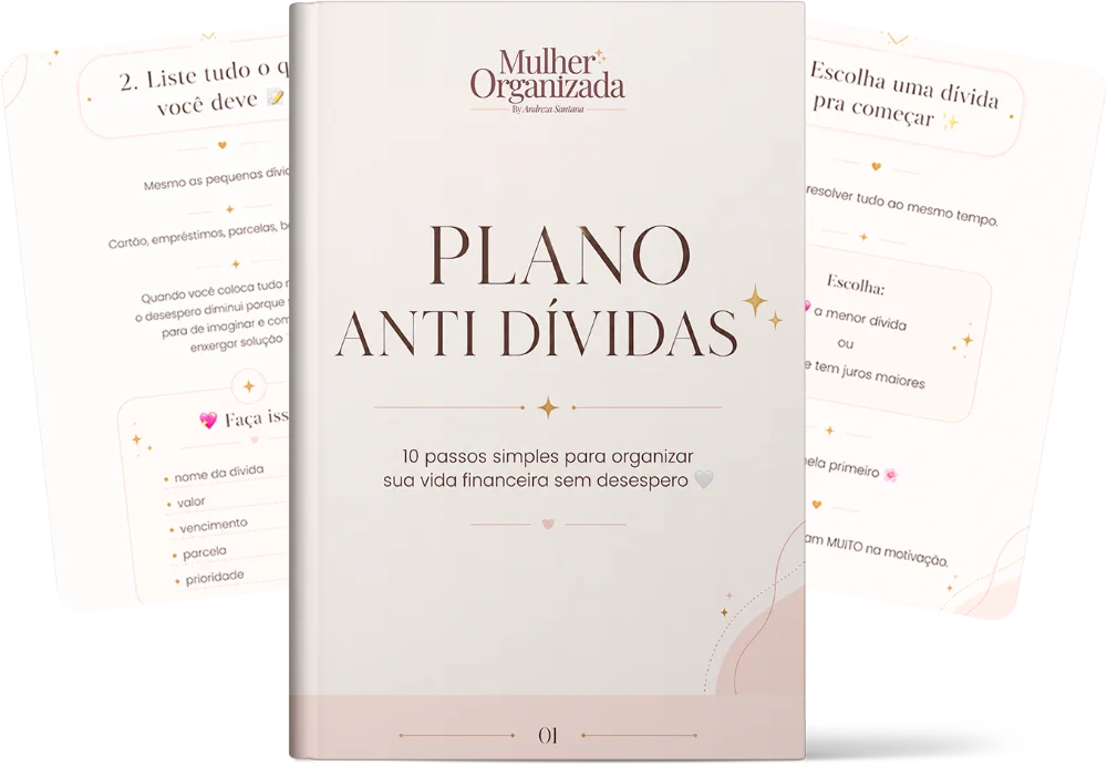 Ebook Plano Anti Dívidas com 10 passos